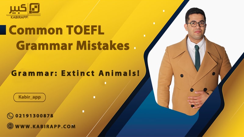 Grammar: Extinct Animals!